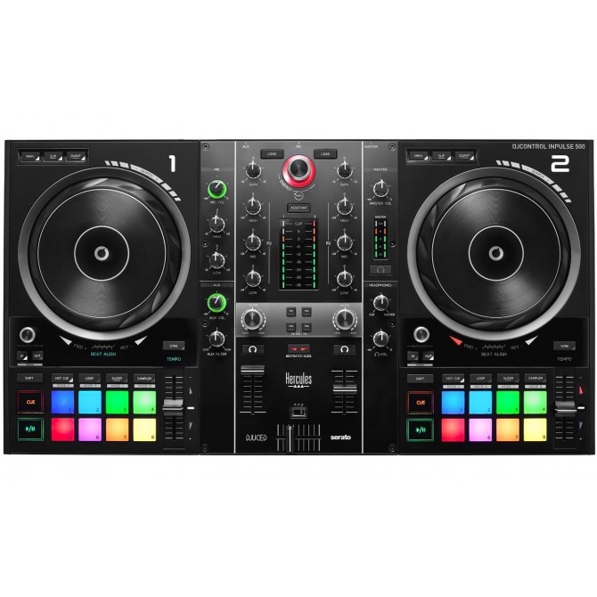 HERCULES Platine USB Inpulse 500 Contrôleur DJ
