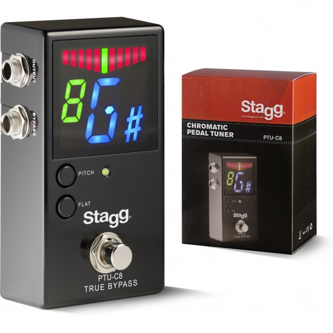 STAGG Pédale Accordeur PCU-C8