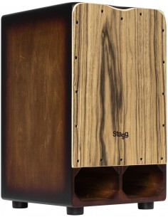 STAGG Cajon Cannon Ebony