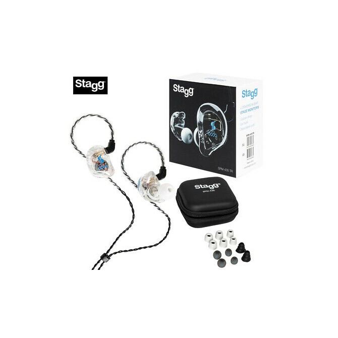 STAGG Ecouteur Intra-auriculaire Clear