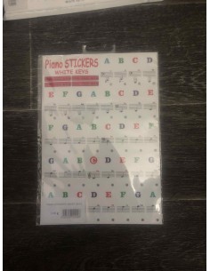 STICKERS Repère Touche Piano