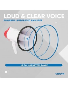 VONYX Mégaphone 20W Record... 2