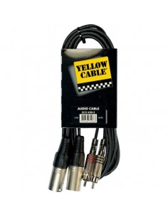 Yellow Cable Audio 2XLR M/2...