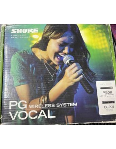 Shure BLX4/PG58 Micro HF