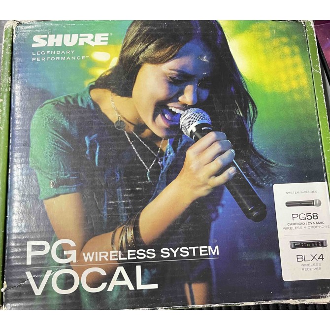 Shure BLX4/PG58 Micro HF