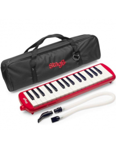 Stagg Melodica37 Rouge +...