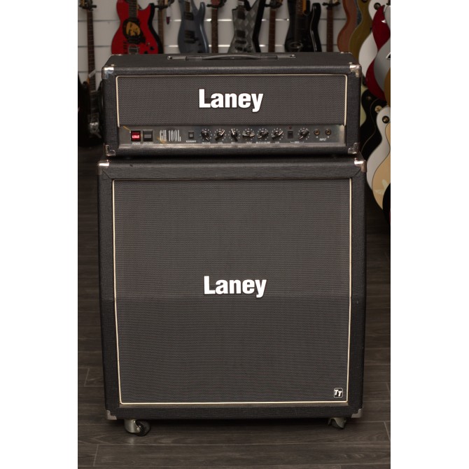 Laney GH100L Single-Channel 100-Watt Tube Guitar Amp Head + Laney laney TT412A Cabinet