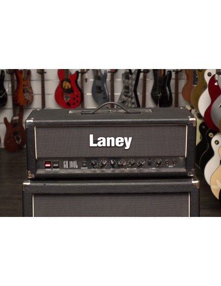 Laney GH100L Single-Channel 100-Watt Tube Guitar Amp Head + Laney laney TT412A Cabinet