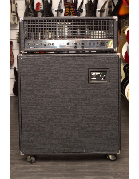 Laney GH100L Single-Channel 100-Watt Tube Guitar Amp Head + Laney laney TT412A Cabinet