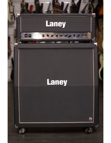 Laney GH100L Single-Channel 100-Watt Tube Guitar Amp Head + Laney laney TT412A Cabinet