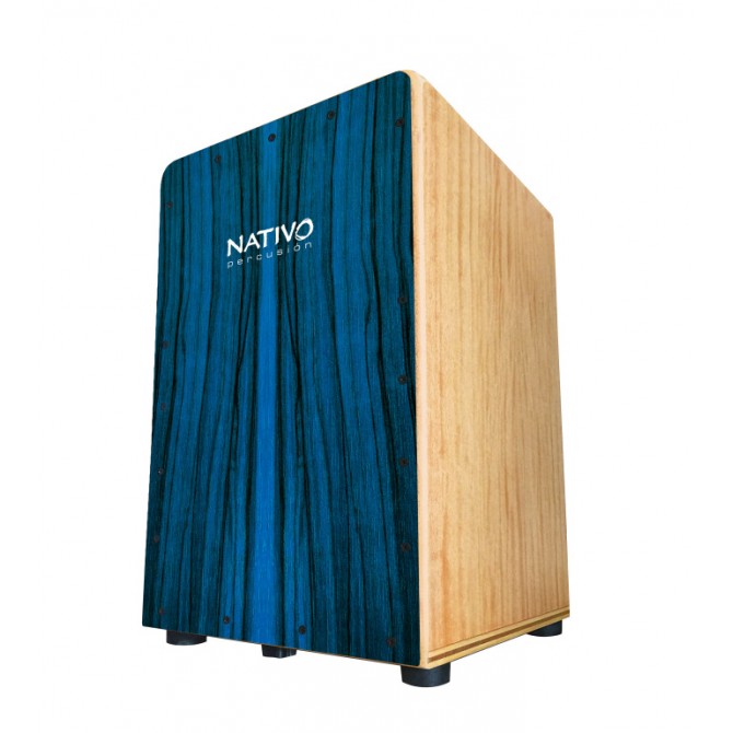 Nativo Percussion Cajon Bleu  INIC