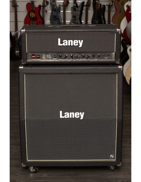 Laney GH100L Single-Channel 100-Watt Tube Guitar Amp Head + Laney laney TT412A Cabinet