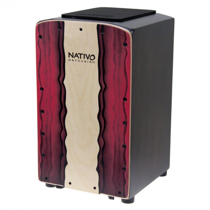 Nativo Percussion Cajon Pro Rouge