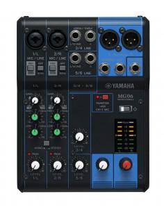Yamaha Table de Mixage MG06
