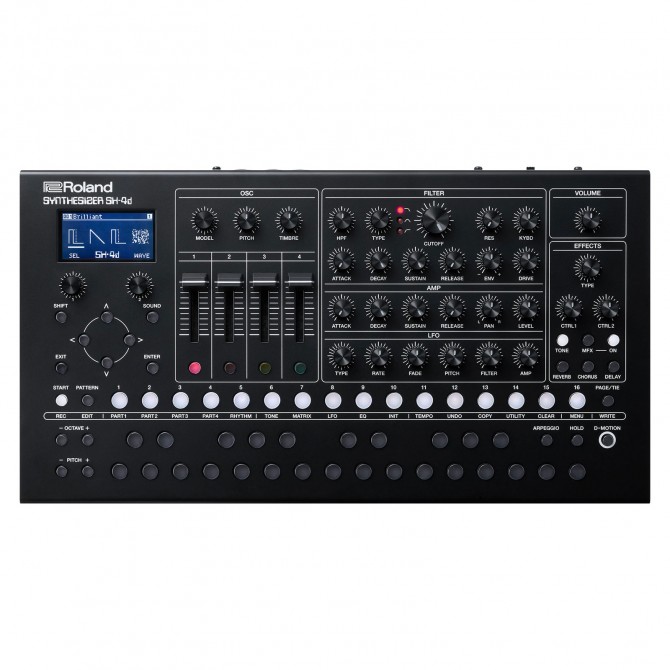 Roland SH-4D Synthétiseur à...