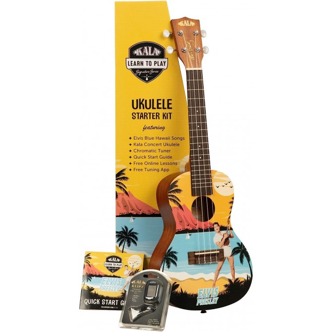 Kala Ukulele Concert, Elvis Blue Hawaii