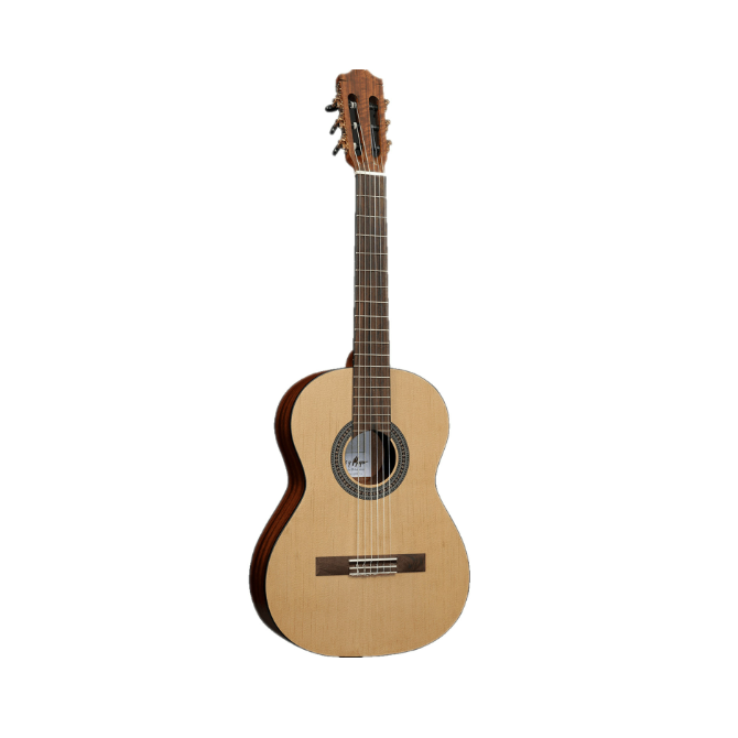 GUITARE CLASSIQUE SANTOS Y MAYOR 1/2 FINITION NATURELLE