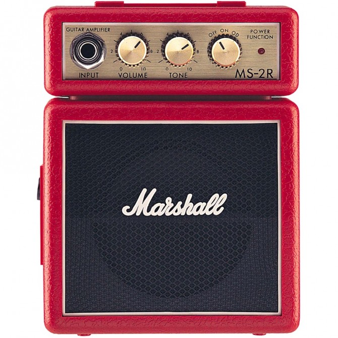 Marshall Mini Ampli Pile MS-2R 1W