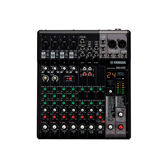 Yamaha Table de Mixage MG10X