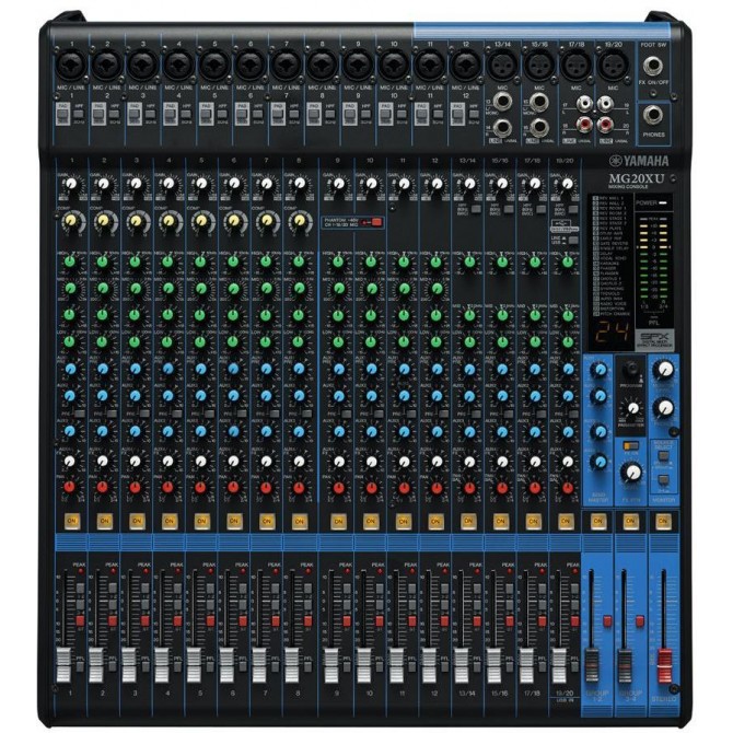 Yamaha Table de Mixage MG20XUYEM