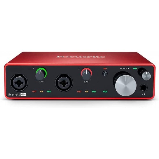 Focusrite Interface Scarlett 3 4I4