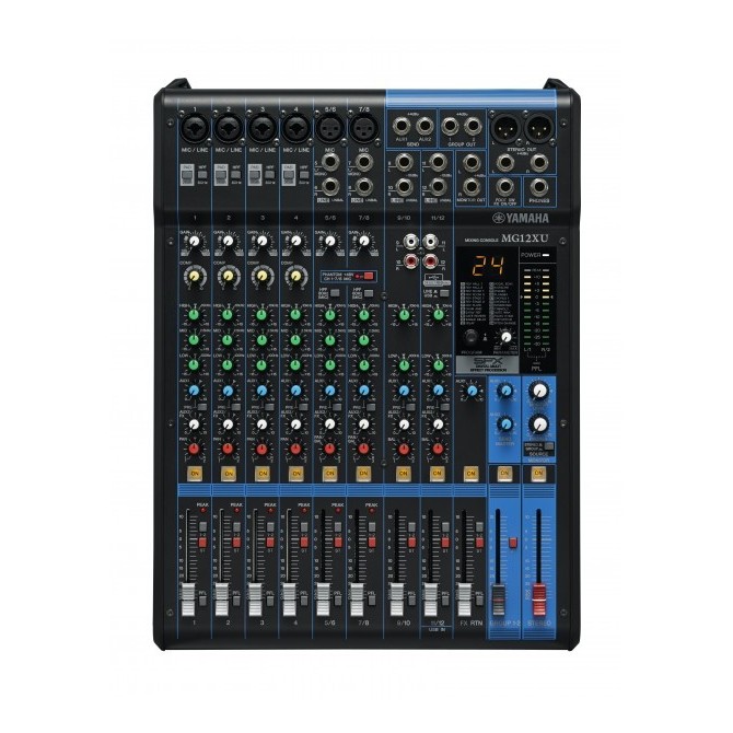 Yamaha Table de Mixage DJ MG12XU