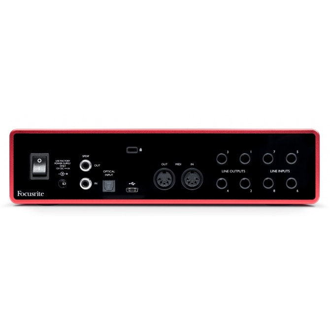 Focusrite Interface Scarlett 18i8