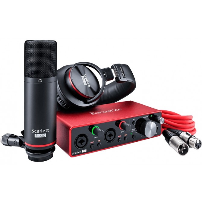 Focusrite Scarlett 2i2 Studio Pack