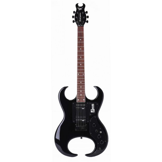 Burns Scorpion Bass Black Satin