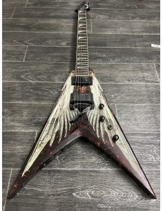 DEAN GUITAR Dave Mustaine   "Angel of Deth" Graphic