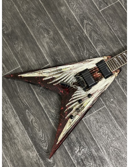 DEAN GUITAR Dave Mustaine   "Angel of Deth" Graphic