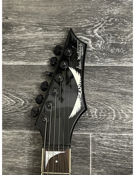 DEAN GUITAR Dave Mustaine   "Angel of Deth" Graphic