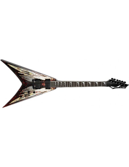 DEAN GUITAR Dave Mustaine   "Angel of Deth" Graphic