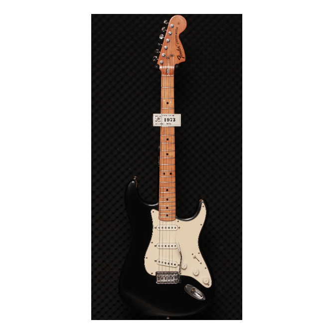 Fender Stratocaster Black 1973 WITH...