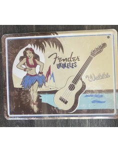 Fender Plaque Mural Ukulélé
