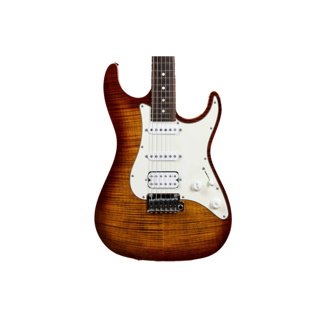 Suhr Pro Serie S3  Root Beer Stain