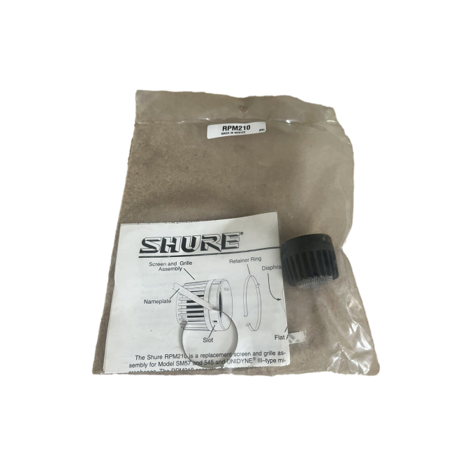 Shure Grille Microphone RPM210