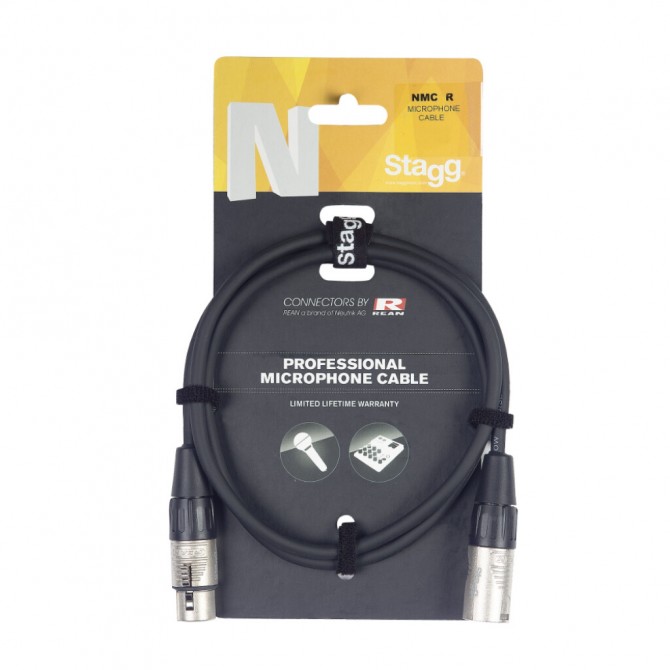 Stagg Cable Microphone XLRf/XLRm DLX...