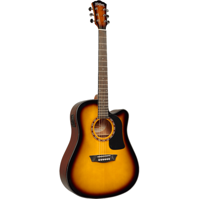 Washburn Folk-Electro AD5CE Sunburst
