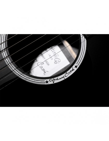 Martin Dx Signature Johnny Cash  Matt Black