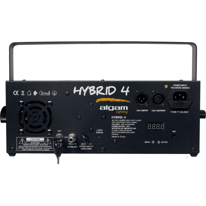 Algam Lighting HYBRID 4 effet...