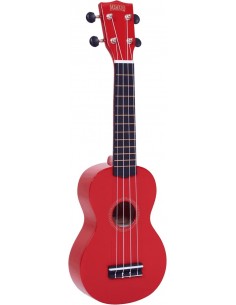 Mahalo Ukulele Soprano  Red