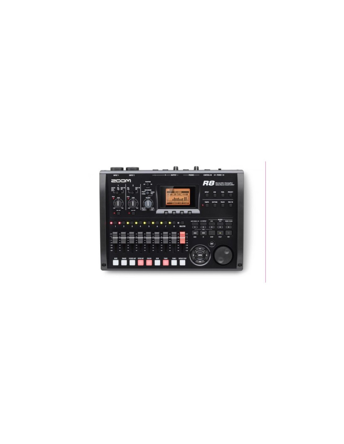 zoom r8 multitrack sd recorder controller and interface zoom r8 multitrack sd recorder controller and interface