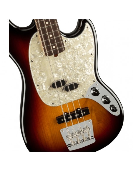 Fender American Performer Mustang Bass 2018 - 2019 3T Sunburst