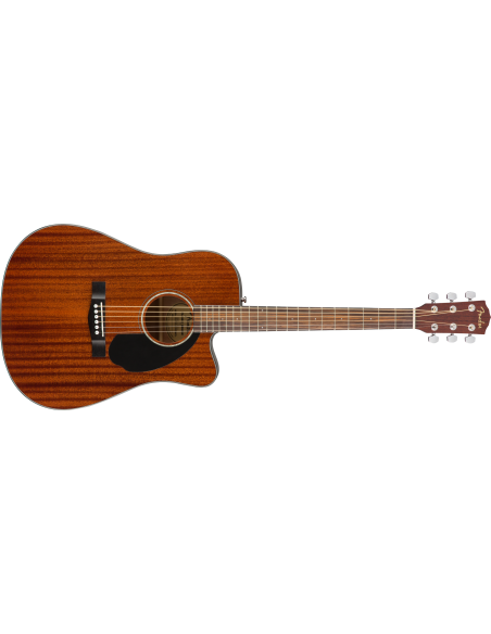 Fender CD-60SCE All-Mahogany Cutaway Dreadnought with Electronics 2020 Natural