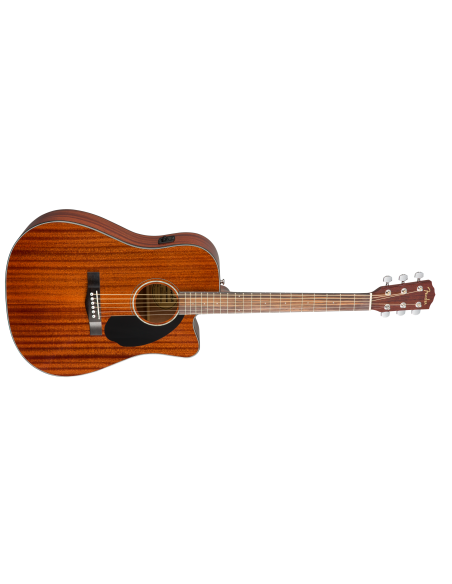 Fender CD-60SCE All-Mahogany Cutaway Dreadnought with Electronics 2020 Natural