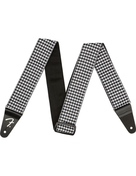 Fender Houndstooth Strap  White