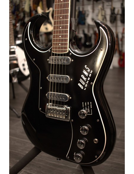 Burns Bison Series  '62 Reissue Jet Black