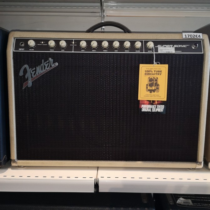 Fender	Super-Sonic 112 2-Channel 60-Watt 1x12" Guitar Combo	2006 - 2011