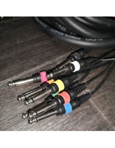 DEAL MUSIC Multipaire 2x8 Jack/Jack 5M√®tre 2